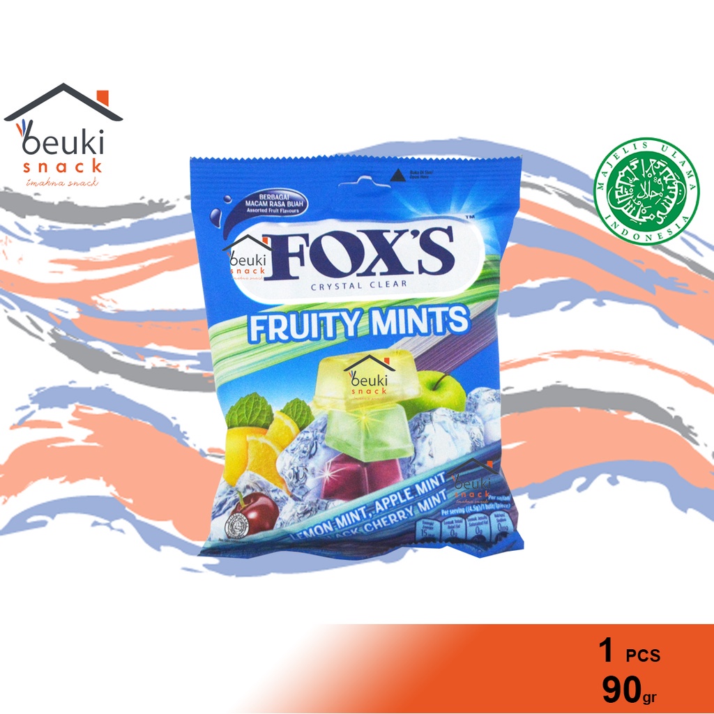 Ready Stock】Varian Fox's Crystal Clear Candy Candy Various Flavors