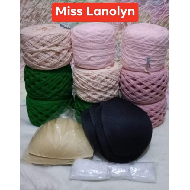 Crochet YARNS Bundles Set's for Miss Lanolyn Shopee Philippines