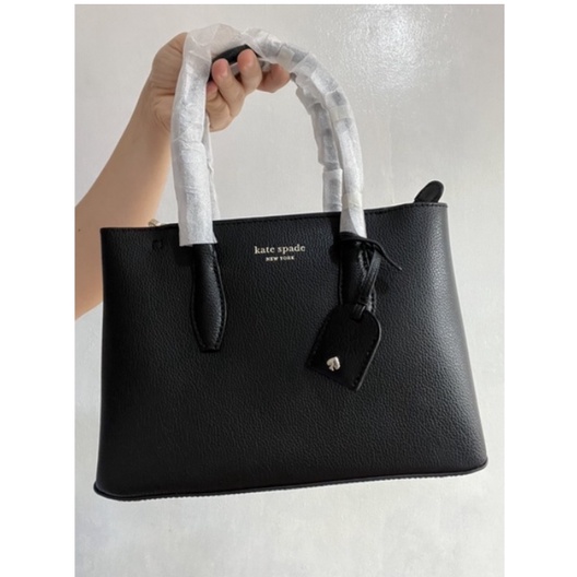 Authentic kate spade eva small top zip satchel + bag + satchel + women