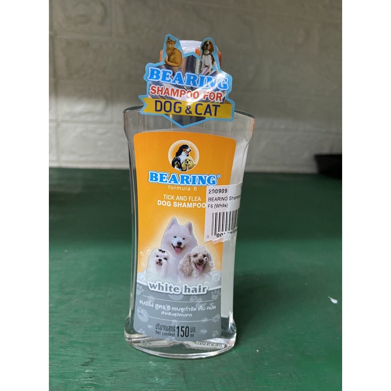 BEARING SHAMPOO For white hair dogs (Anti tick and flea) Shopee