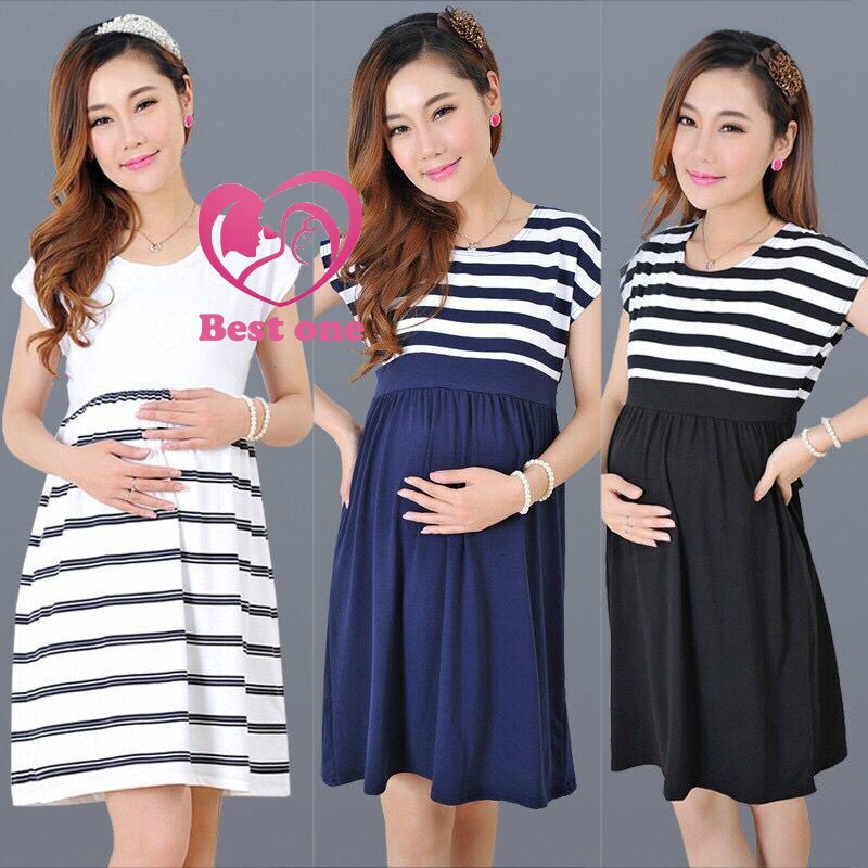Maternity WearSummer Cotton Maternity Dress Shopee Philippines