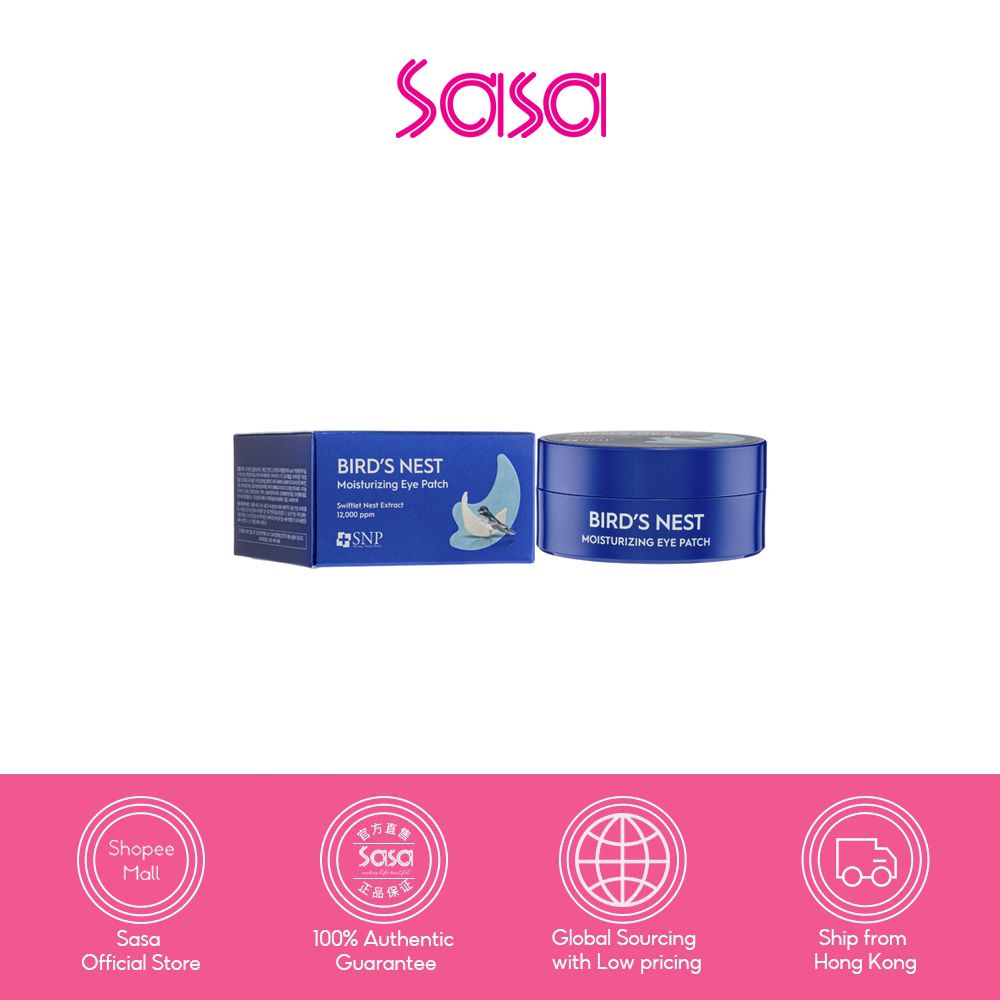 SNP Bird's Nest Moisturizing Eye Patch (1.25g x 60PCS) Shopee Philippines