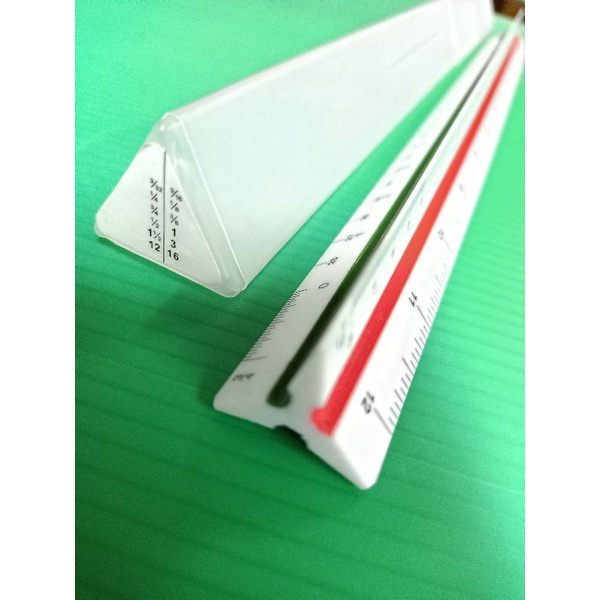 triangular scale English Triangular Scale ( Fraction ) Shopee Philippines