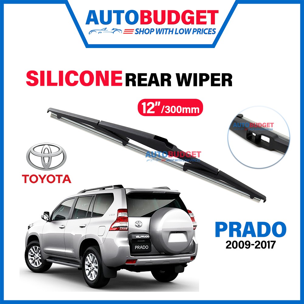 TOYOTA PRADO 20092017 SILICONE Rear Wiper Blades (12") PRADO Rear