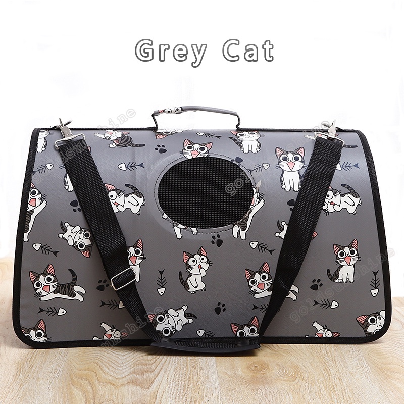 Breathable Cat Bag Carrier Soft Cat Dog Portable Bags Foldable Pet Bag