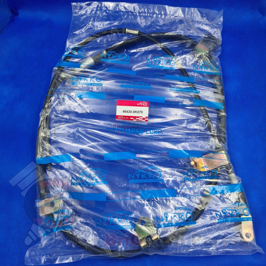 Toyota Innova 20052015 REAR LEFT Handbrake Cable(212cm) Shopee