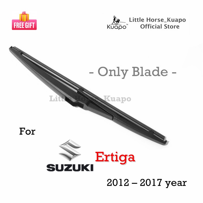 (Kuapo Quality) Suzuki Ertiga Rear Wiper Blade for 20122018 model ETIGA Car Back Window Wipers