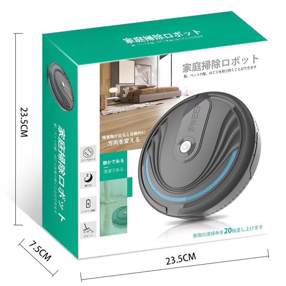 In Stock Smart Floor Robotic Cleaning Vacuum Automatic Sweeping Cleaner