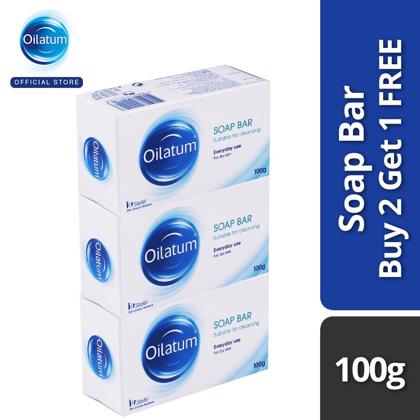 Oilatum Dry, Sensitive Skin Soap Bar 100g Buy 2 Get 1 FREE Shopee
