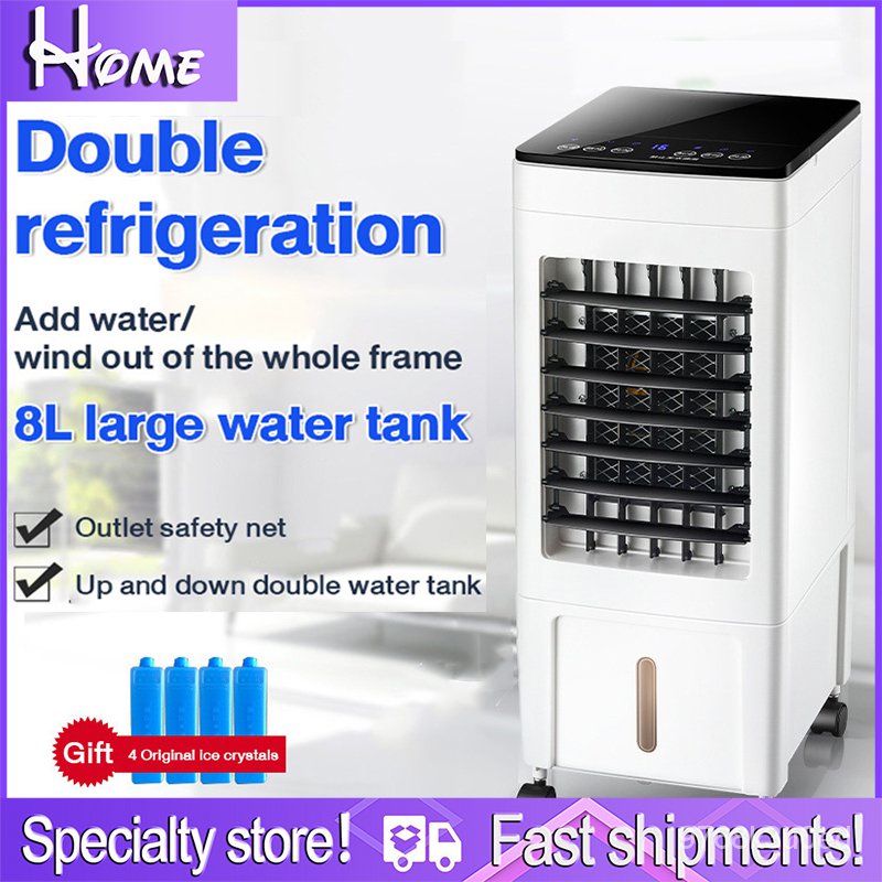 HOME 8L Large Water Tank Cooling Fan Mobile Air Conditioning Fan