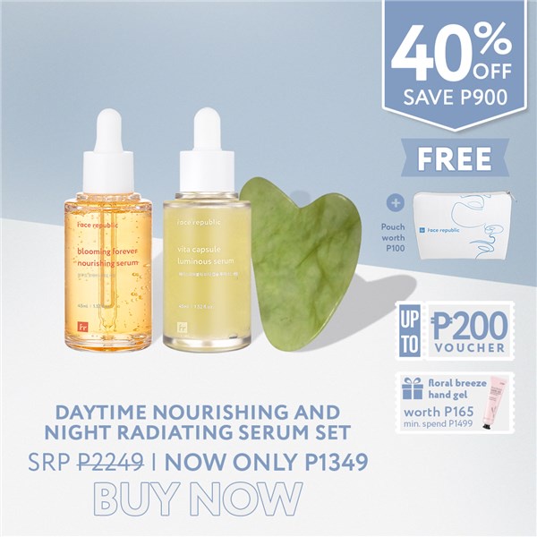 (COD)Face Republic Daytime Nourishing and Night Radiating Serum Set