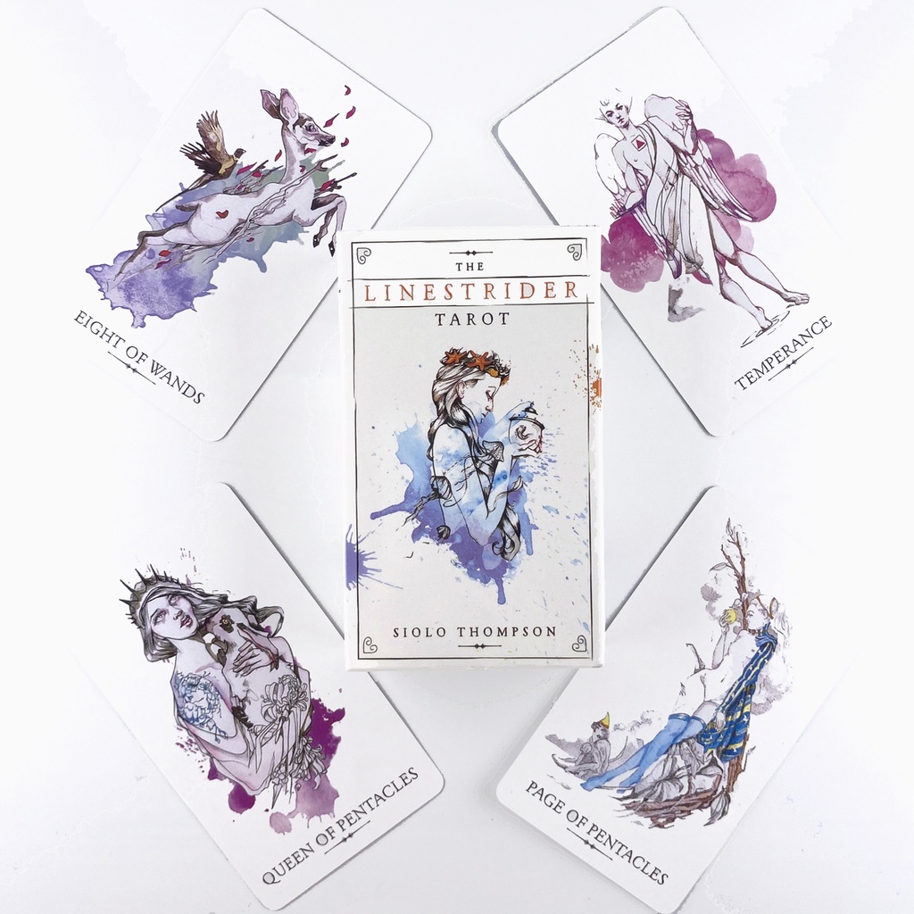 Linestrider Tarot Deck Prophecy Oracle Cards With PDF Guidebook