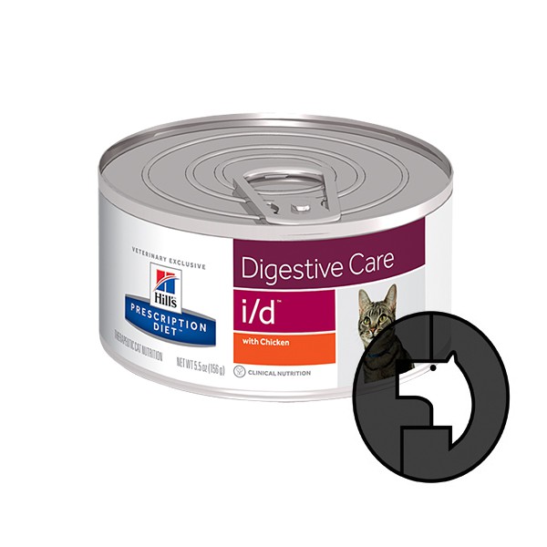 Science diet 156 gr cat i/d digestive care with chicken prescription