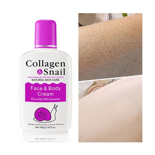 Collagen & Snail Face & Body Cream 100g Shopee Philippines