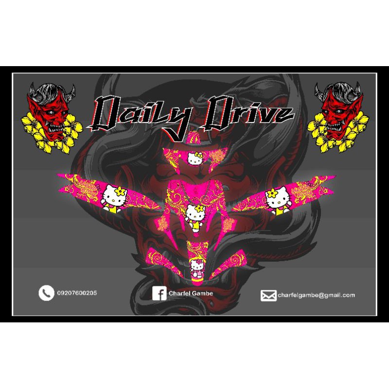 mio sporty/soulty full decals (hello kitty) Shopee Philippines