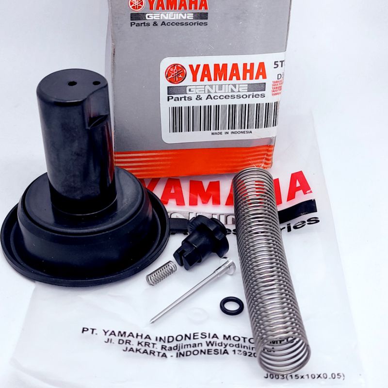 Carburetor Rubber Vacuum Plunger Diaphragm Repair Kit Set for Yamaha