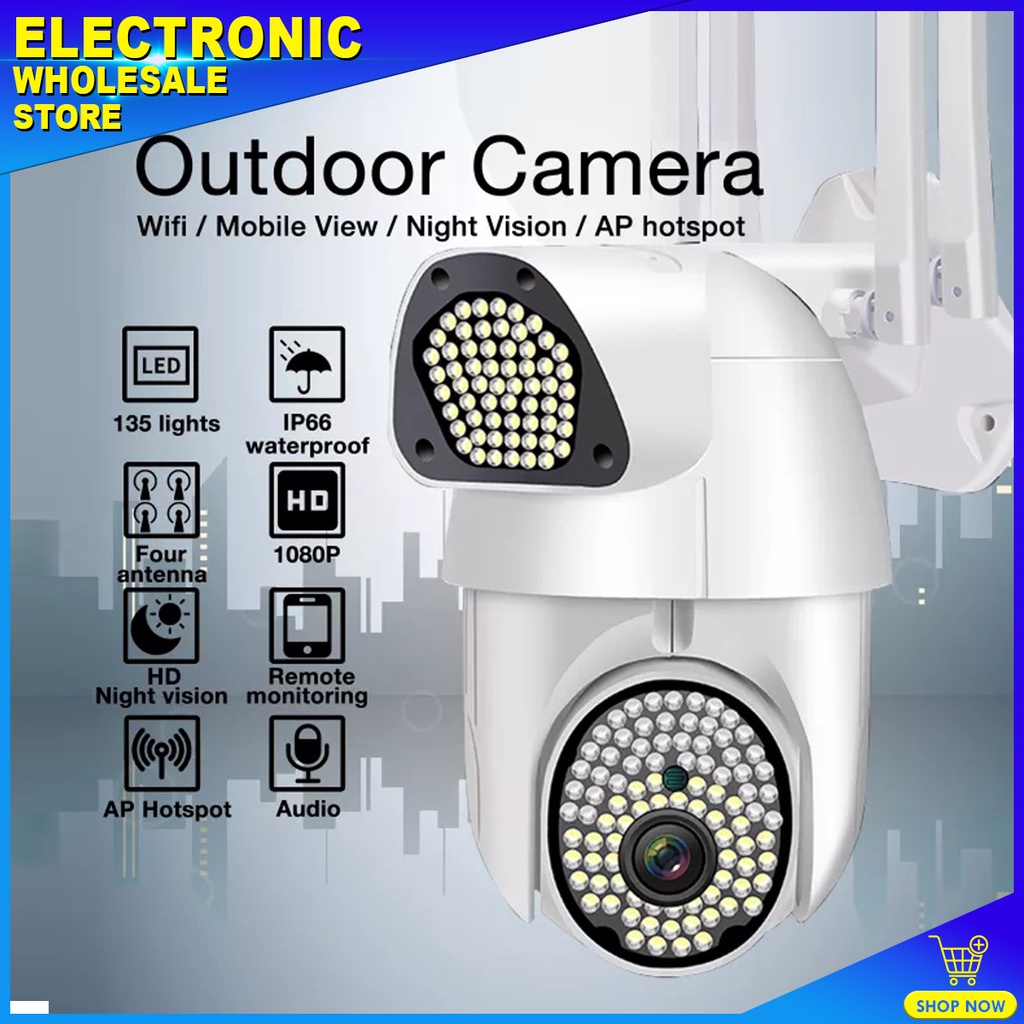 V380 Pro CCTV Q135 camera night vision Remotely camera panoramic