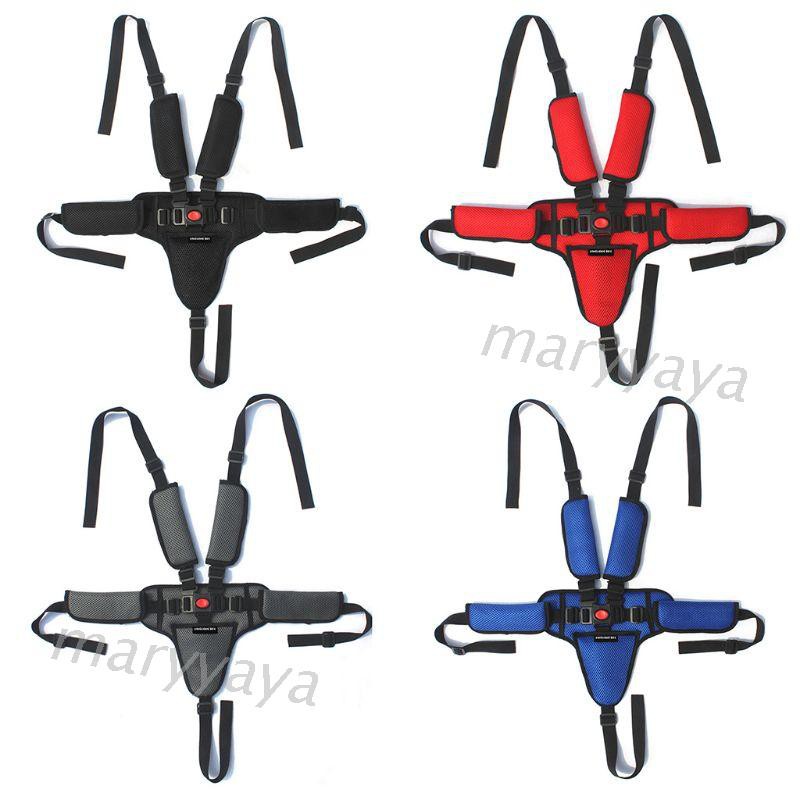 Mary Baby High Chair Safety Strap Universal 5 Point Tollder Seat Belt