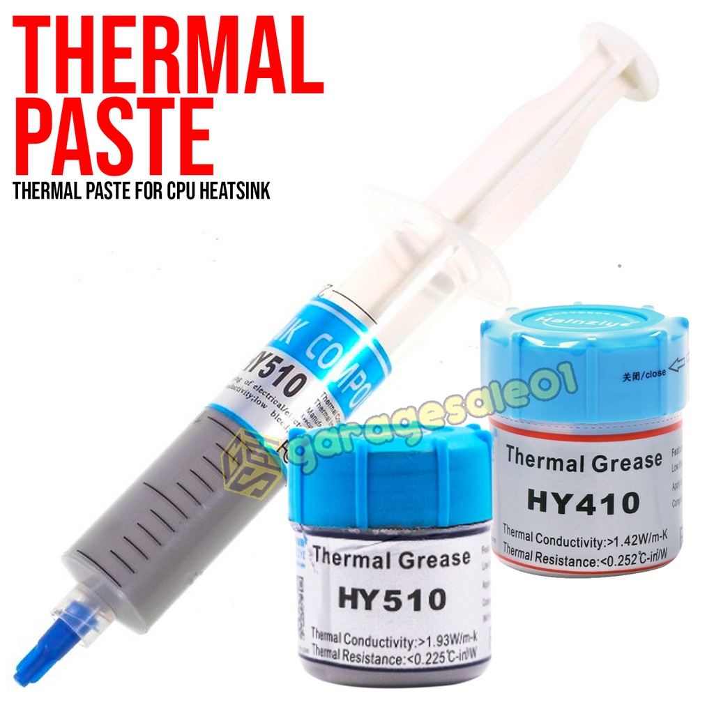 Thermal Paste HY510CN10 For CPU Heat Sink for CPU/GPU Chipset Cooling