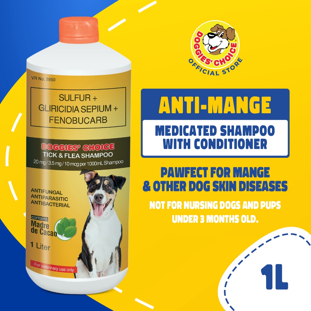 Doggies' Choice AntiMange (GALIS) Medicated Shampoo Shopee Philippines