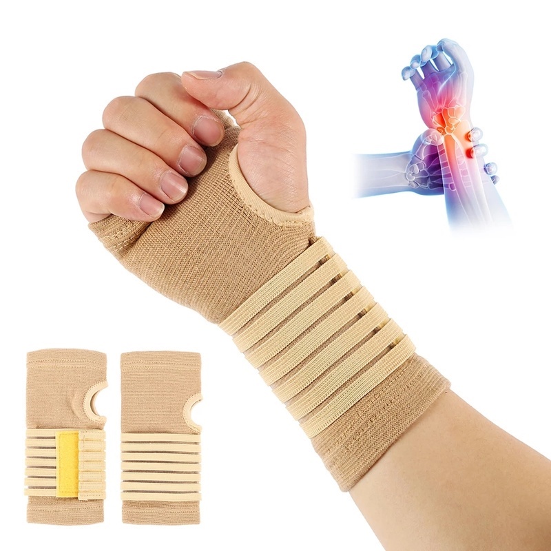 2pcs Elastic Bandage Wrist Guard/ Support Hand Band Wrist Guard