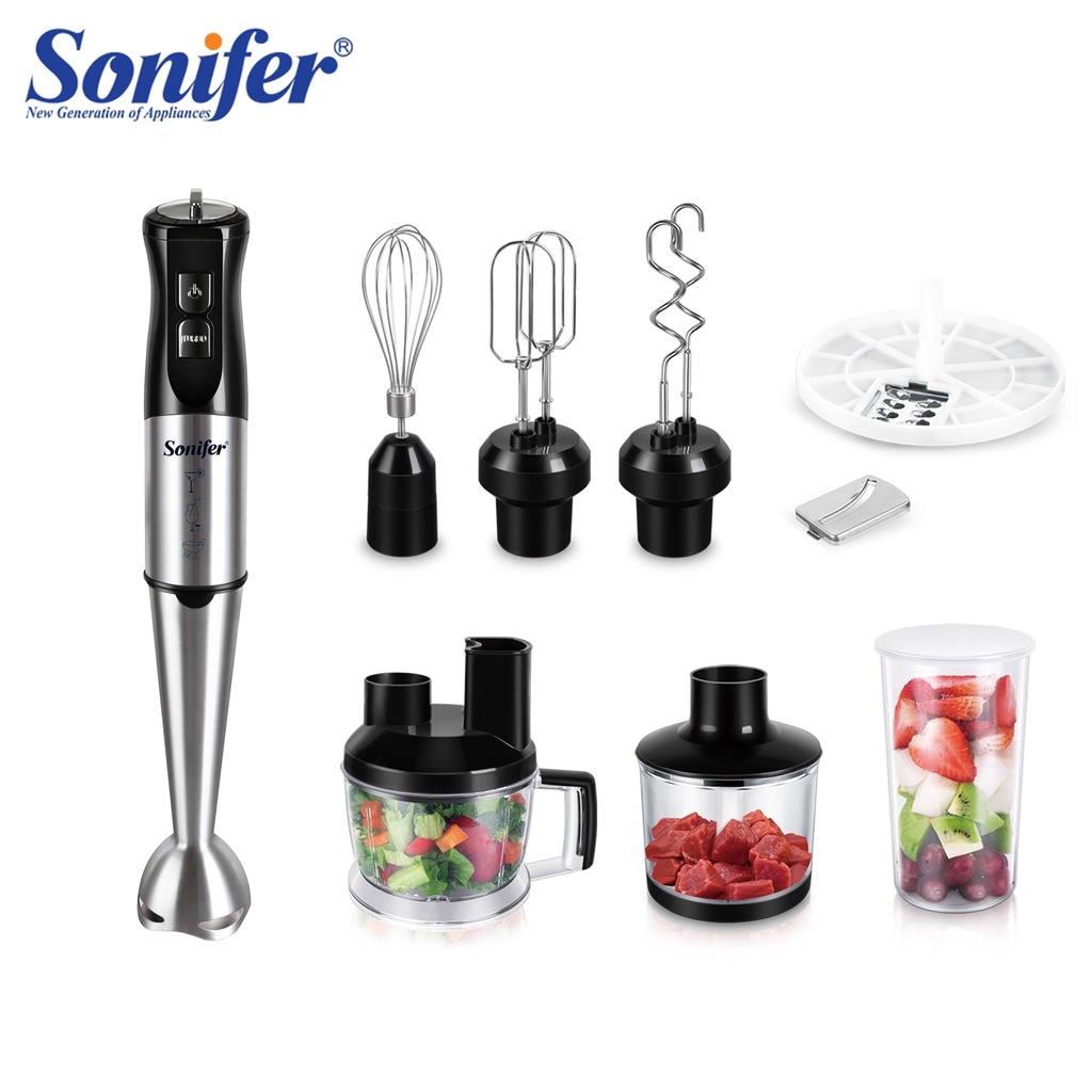 10 in 1 Multi Food Processor Stainless Steel Blender Vegetable Cutter