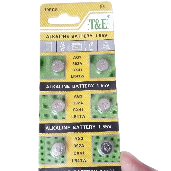 ☎ Hearing Aid Size 312 Battery T&E Ag3 Lr41 Lr41w Cx41 392 392a Sr41Sw