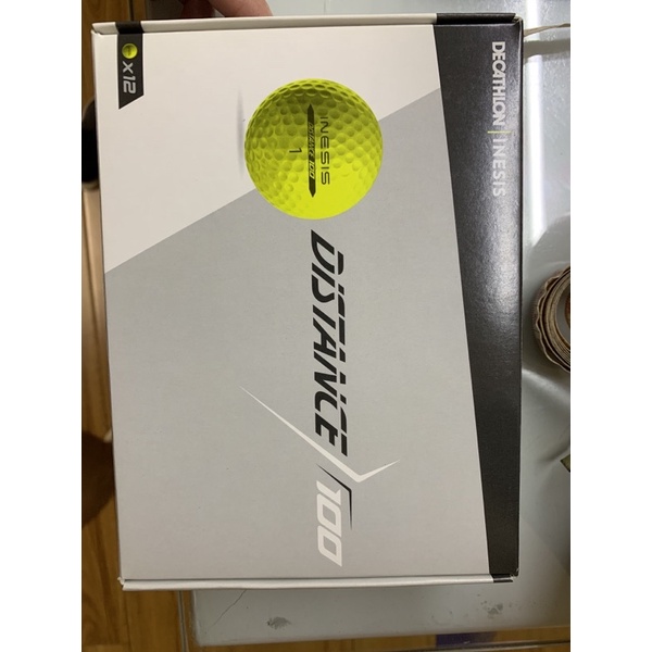 Decathlon Inesis Distance 100 Golf Ball Yellow 12's Shopee Philippines