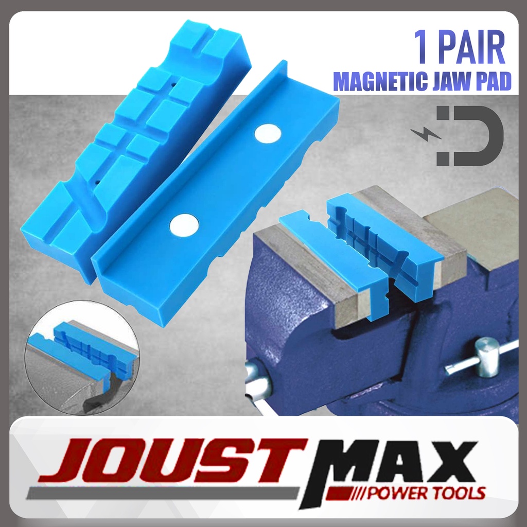 2PCS/ SET 5.5 INCH UNIVERSAL VISE JAWS Jaws Rubber For Metal