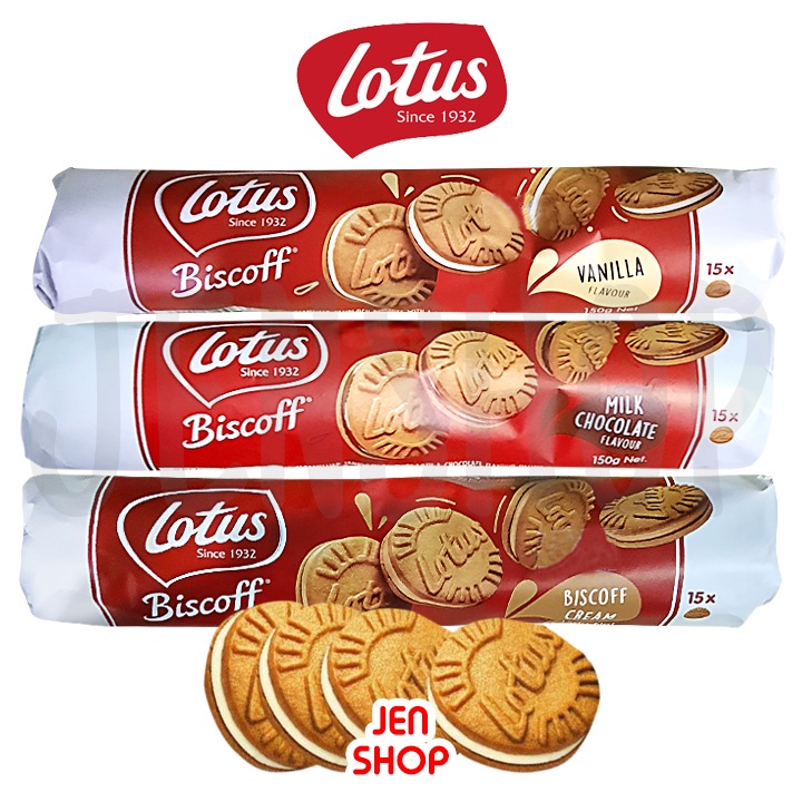 Lotus Biscoff Cookies Sandwich Shopee Philippines