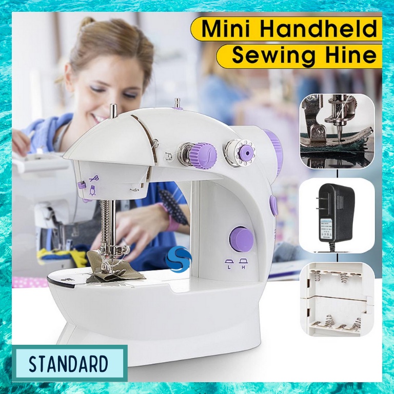 STNDRD Double Thread Mini Electric Sewing Machine 2Speed Mini Electric
