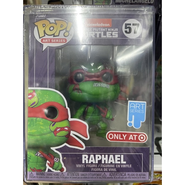 Funko Pop Target Exclusive Art Series Raphael Teenage Mutant Ninja