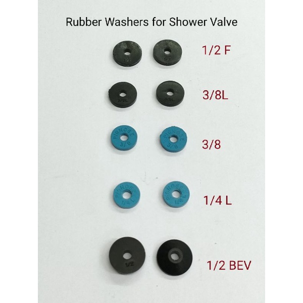 Rubber Washer for Shower Valve 10pcs /set Shopee Philippines