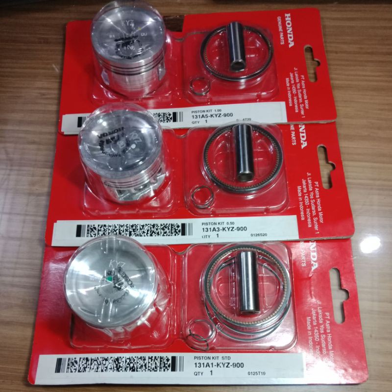 Piston RING PISTON KIT KYZ SUPRA X 125 Helmet IN BLADE 125 FI Injection SIZE OS Standard STD 50