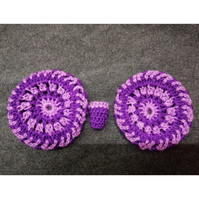 Crochet headset cover / foamies / earmuffs Shopee Philippines