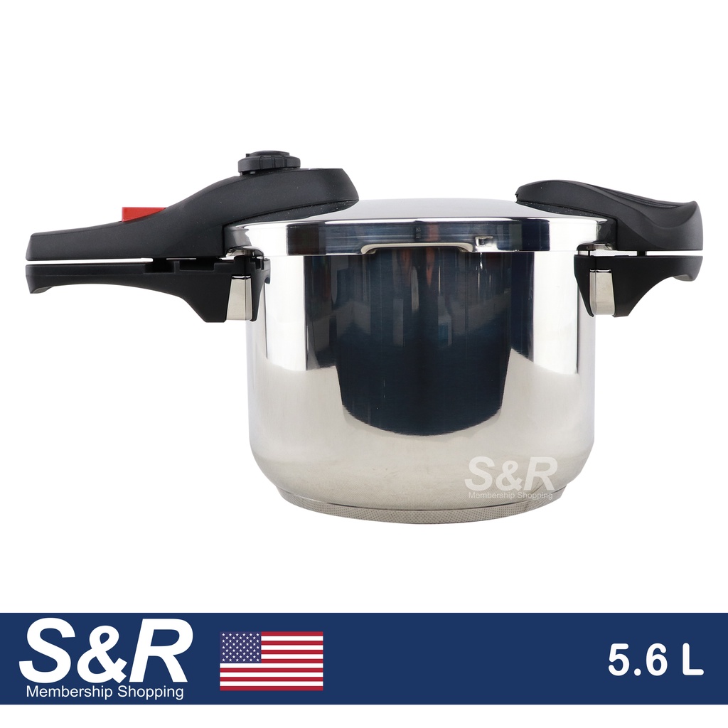 Denmark Stainless Steel Dual Setting Pressure Cooker 1pc Shopee