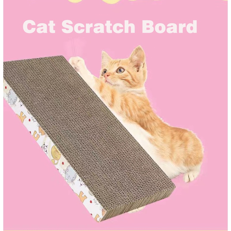 Cat Toys Cat Scratch Board Cat Pad Corrugated Cardboard Kitten Scratch