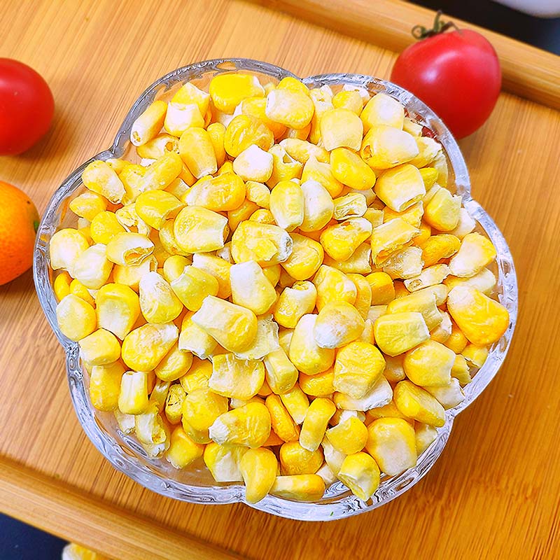 FreezeDried Corn Fruit Dehydrated Instant Food Dried Vegetable Healthy