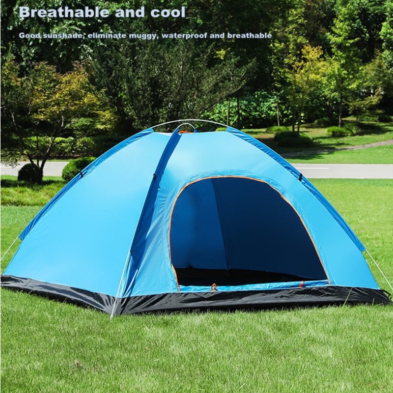 45 Person 2m*2m Fully Automatic Tent Outdoor Foldable Camping Auto