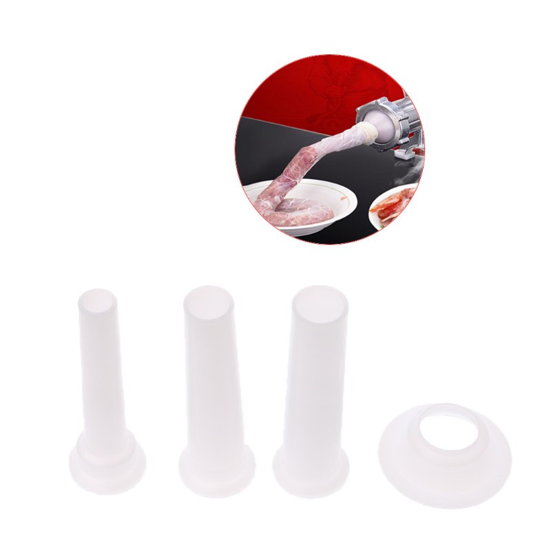 Wind 3Pcs Universal Sausage Stuffing Tube Plastic Stuffers For Casing