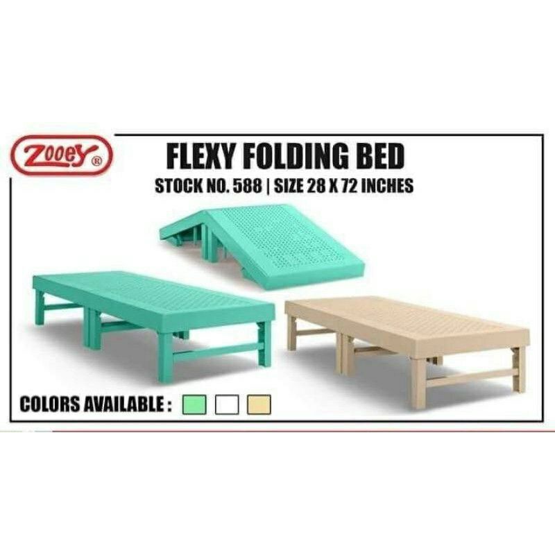 ZOOEY 2in1 FLEXY FOLDING BED + BENCH 28x72inches Shopee Philippines