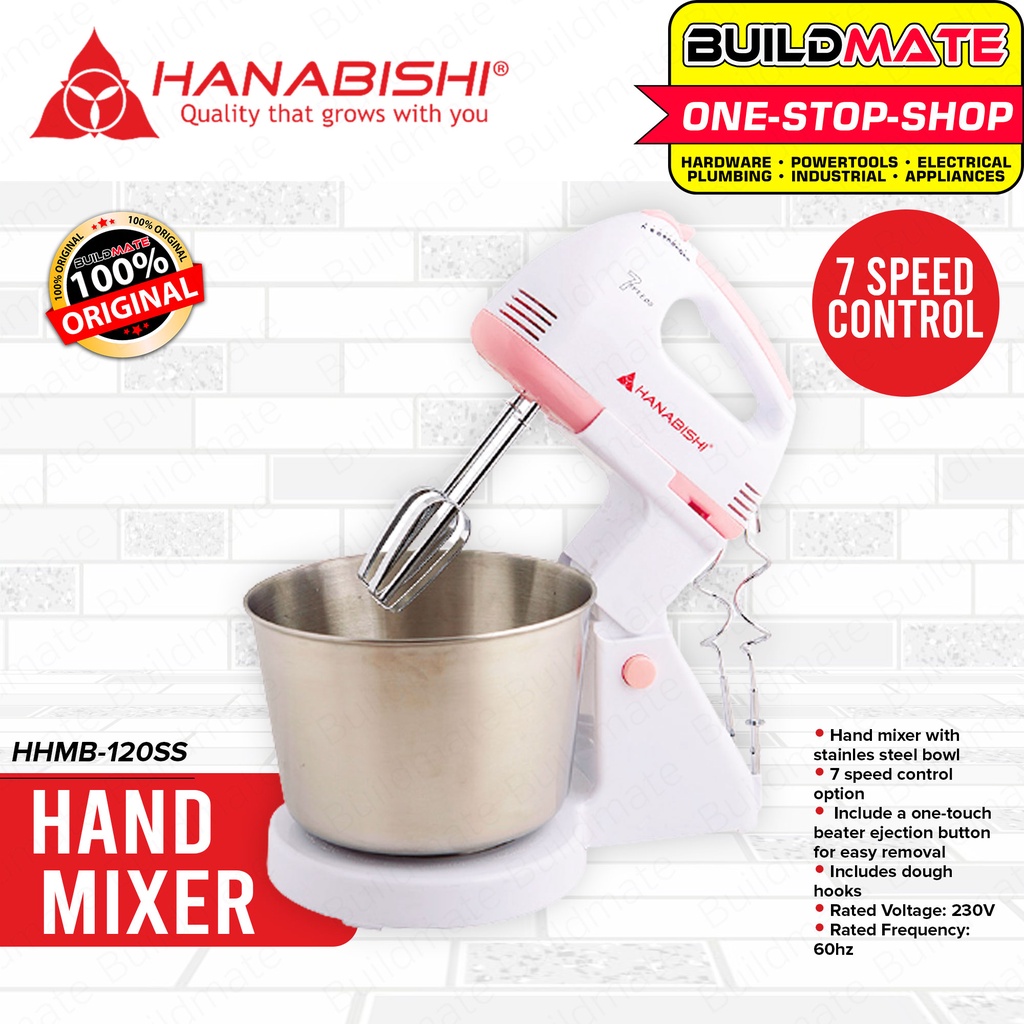 BUILDMATE Hanabishi Handmixer 150W Electric Hand Mixer Hand Mixer w