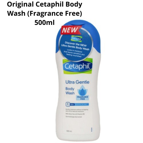 Original Cetaphil Body Wash (Fragrance Free) 500ml Shopee Philippines
