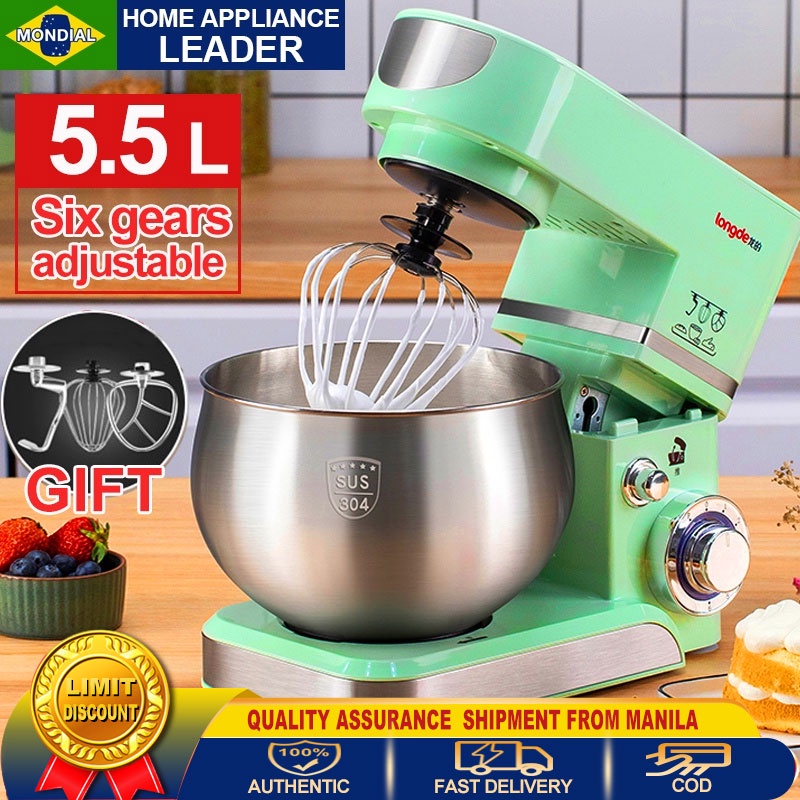 MONDIAL 5.5L Electric Stand Mixer for baking Multifunction dough mixer