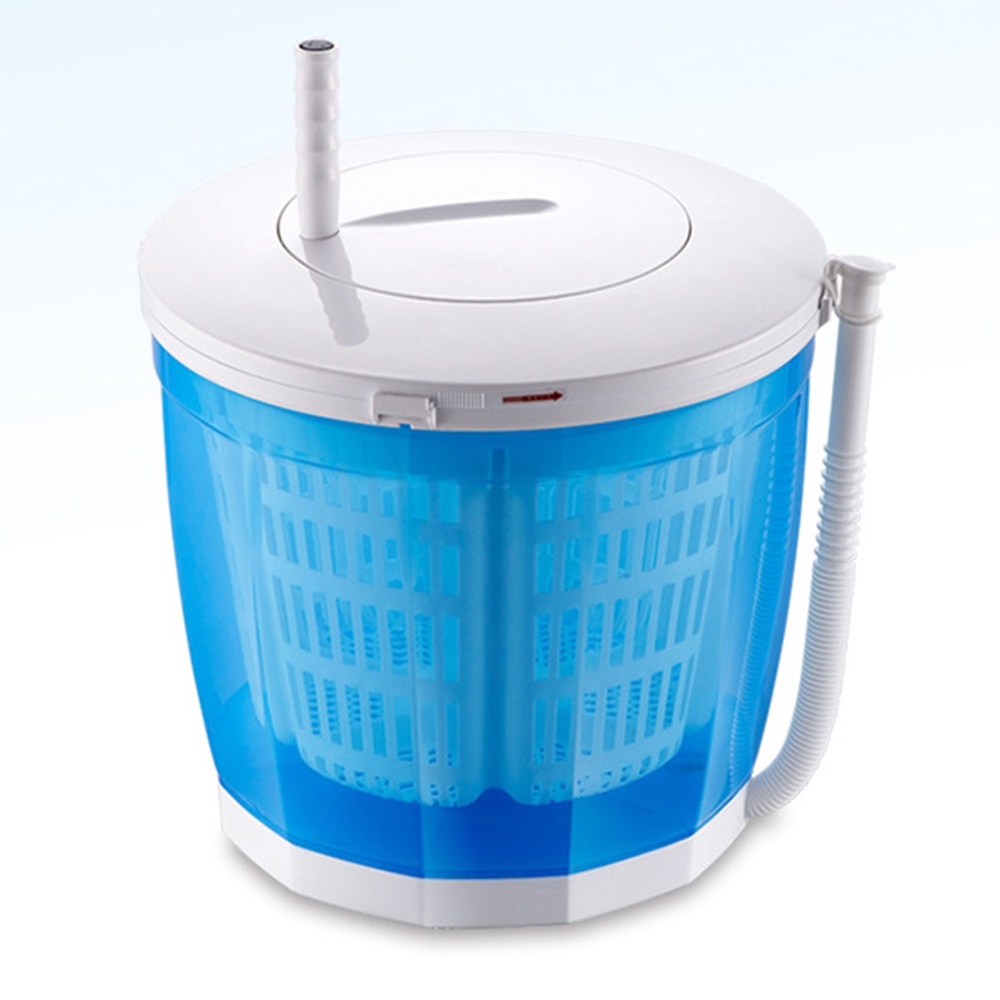2In 1 Mini Washing Machine And Spin Dryer Portable Hand Cranked NonElectric Top Washer/Dryer