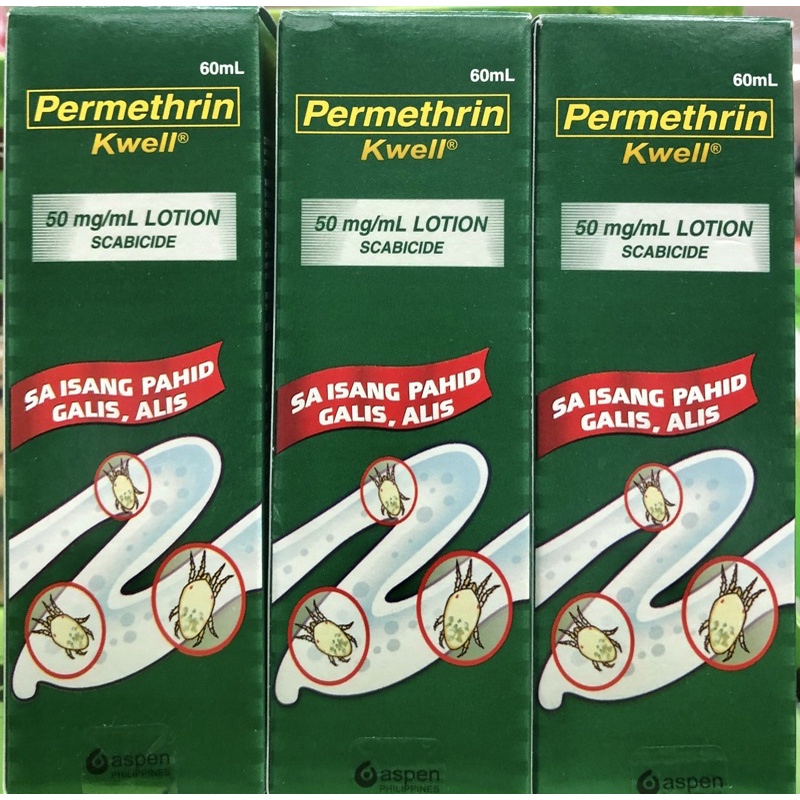 Kwell Shampoo (Lice, Kuto Remover), Lotion 30ml, 60ml Shopee Philippines