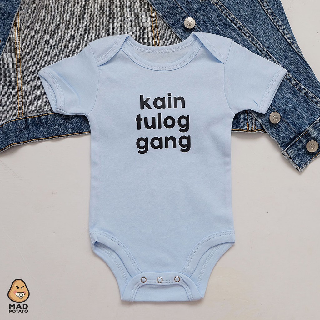 ANIYA CLOTHING Kain Tulog Gang Baby Onesie Unisex Romper Monthly