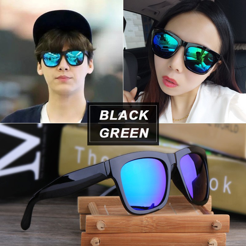 Korean Sunglasses Men Driving Mercury Lens Celebrity Glasses Li Yifeng