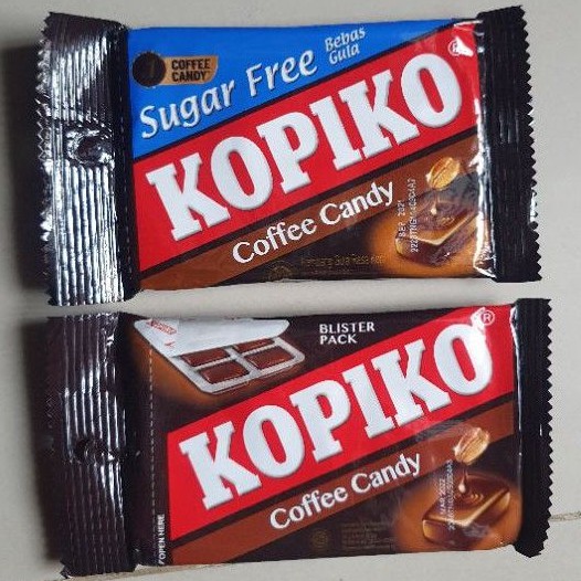 Kopiko Coffee Candy Coffee Candy blister pack ORIGINAL/SUGAR FREE (8
