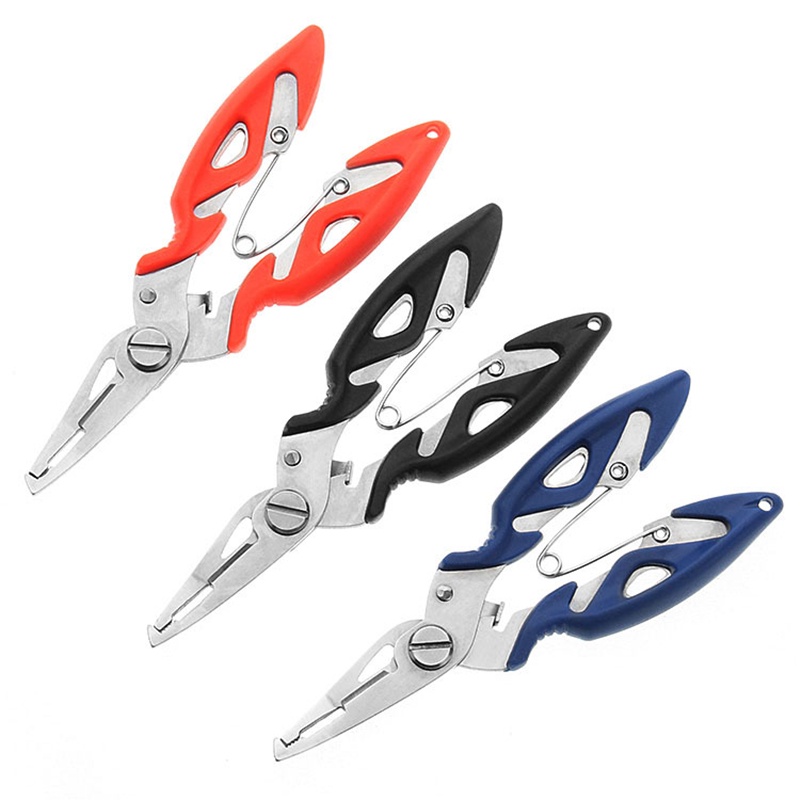 1Pcs Fishing Plier Scissor Braid Line Lure Cutter Hook Remover Tackle